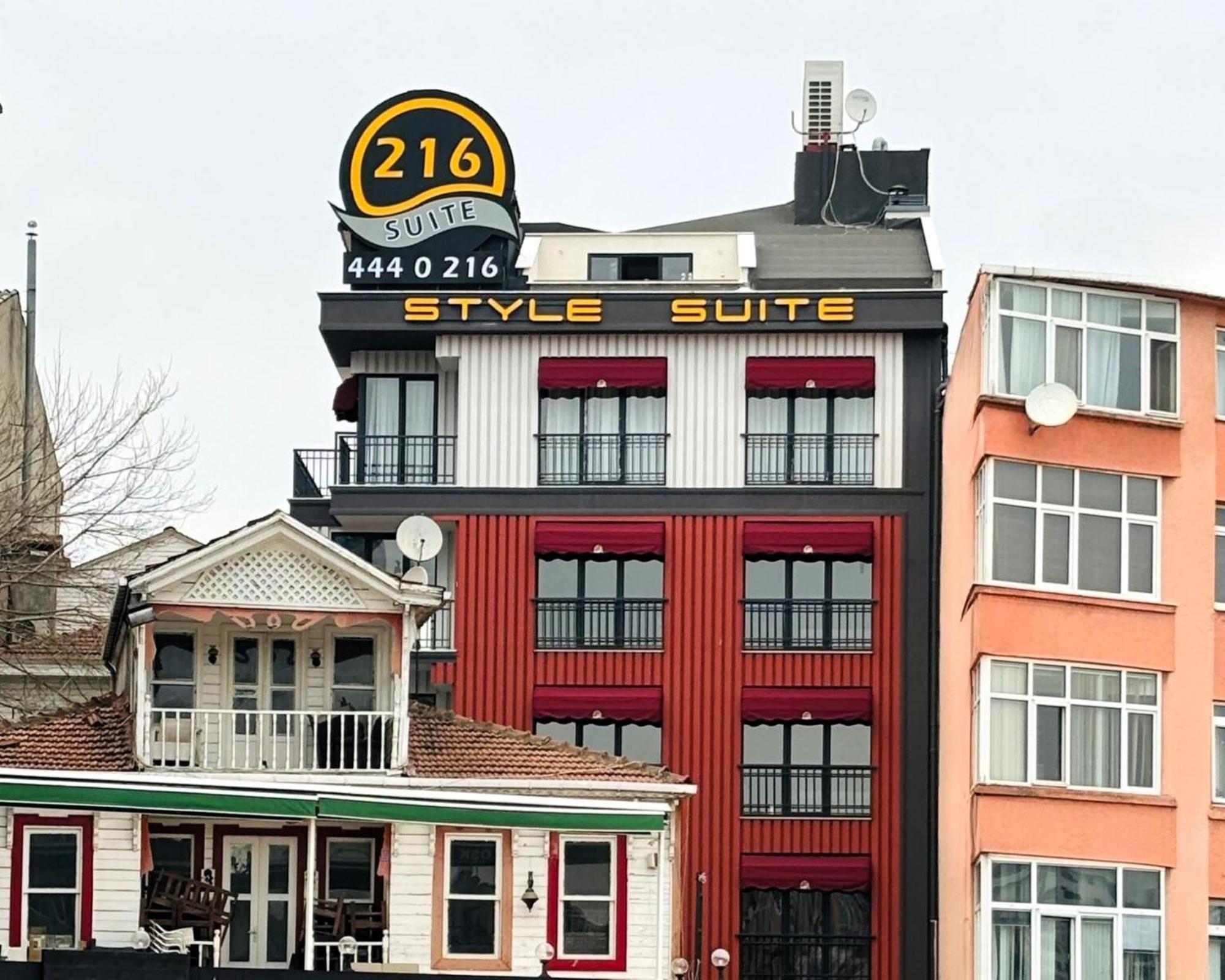 216 Style Suite Istanbul Eksteriør billede